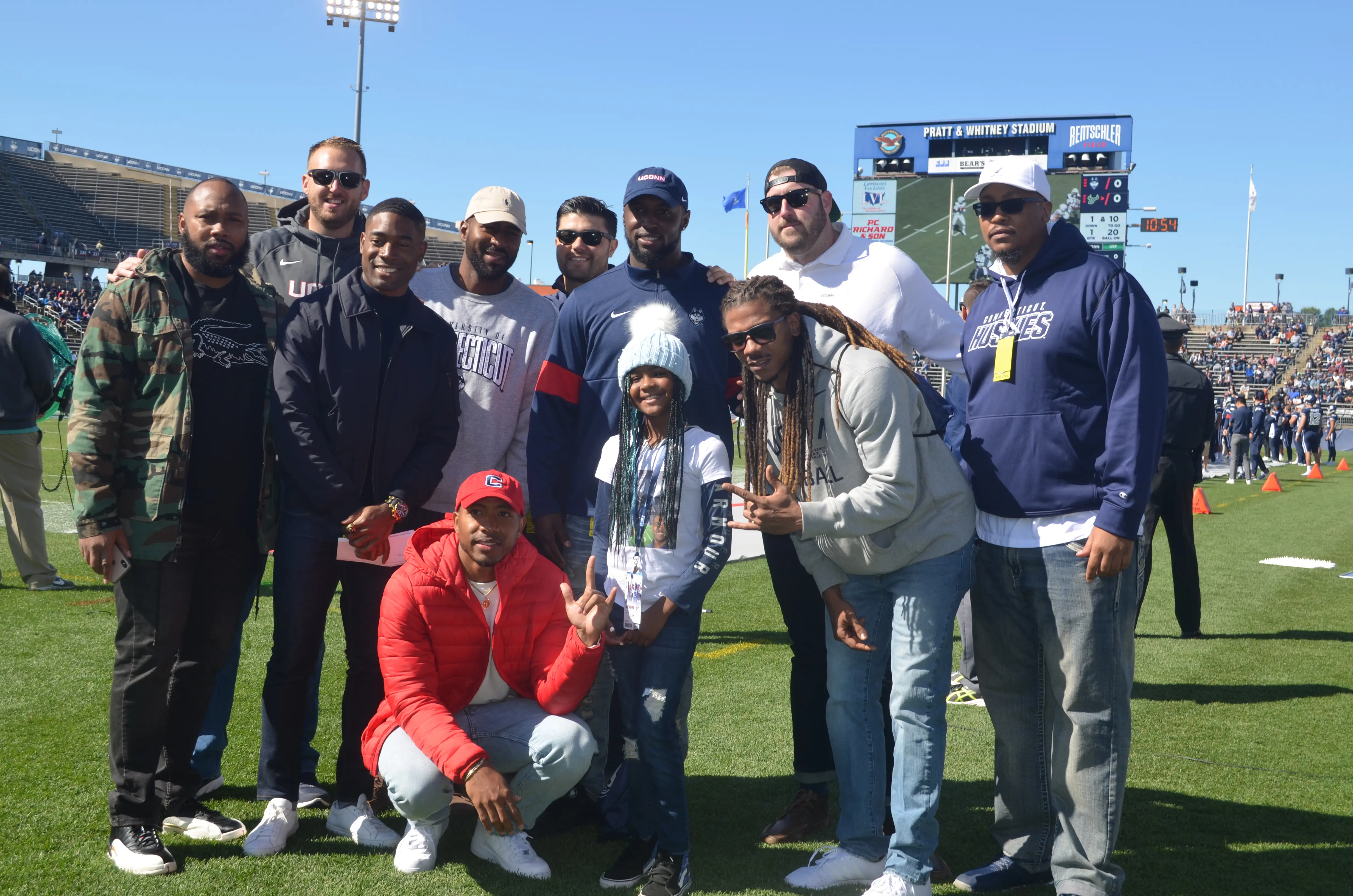 2009 team reunion without coach with Ja'Miya Howard